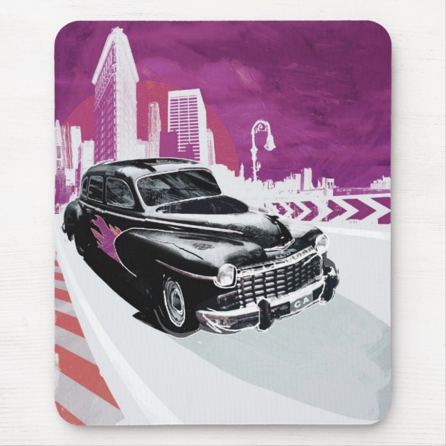 Vintage Auto Mousepad (Vorne)