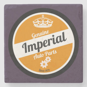 Vintage Auto Steinuntersetzer