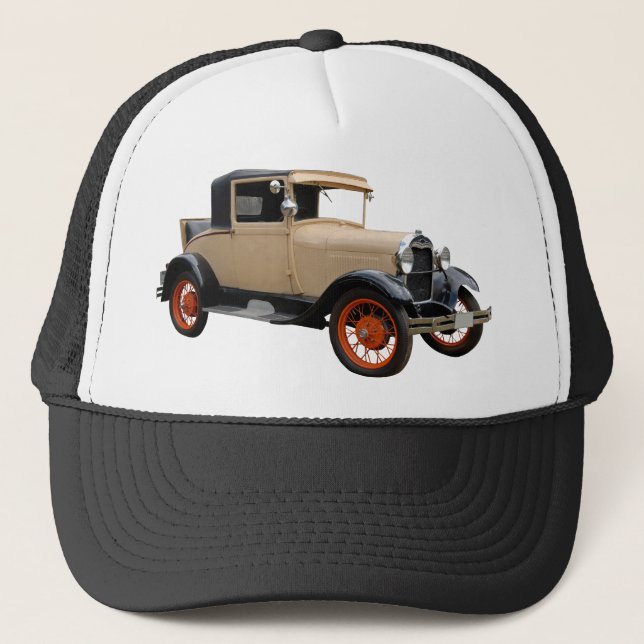 Vintage Auto Truckerkappe (Vorderseite)