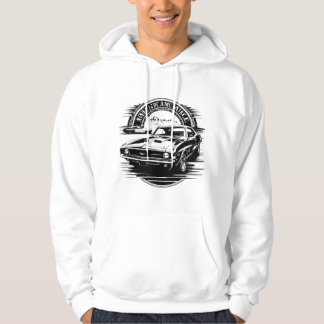 "Vintage-Autoliebhaber-Shirt | Retro-Fahrt Hoodie