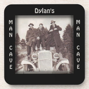 Vintage-Automobil-Foto-Mancave-INDIVIDUELLER Unter Untersetzer