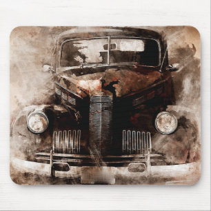 Vintage Automobil Mousepad