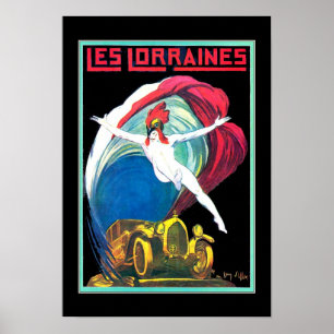 Vintage-Autoposter Poster