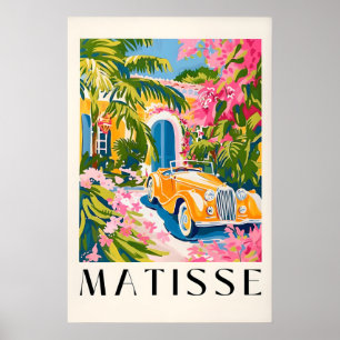 Vintage-Autoposter, Preppy-Wandkunst, Retro-Heim Poster