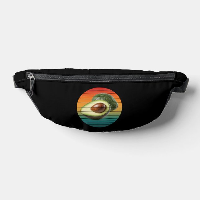 Vintage-Avocado-Frucht vegetarisches Essen Bauchtasche (Ablage )