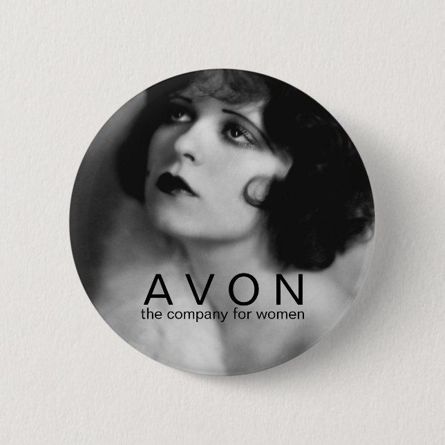 Vintage AVON-Schönheitsbutton Button (Vorderseite)