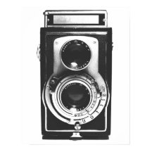 Vintage B&W-Kamera