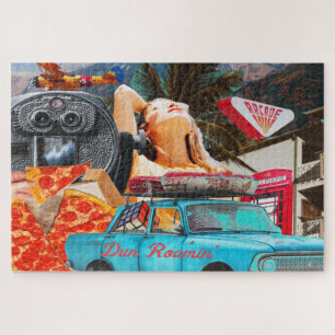 Vintage Baby Boomer Mid-Century GenX Roadtrip Puzzle