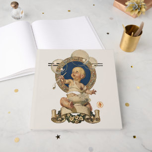 Vintage Baby Bubbles von J.C. Leyendecker Nursery Gästebuch