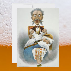 Vintage Babydusche für Männer! Ein Dadchelor-Party Einladung