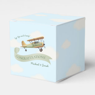 Vintage Babydusche Geschenkschachtel