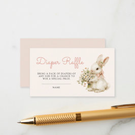 Vintage Babydusche Windelwindeln Begleitkarte