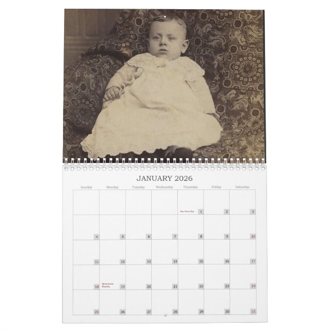 Vintage Babys #1 Kalender (Jan 2026)