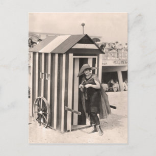 Vintage-Badeanzüge-Postkarte - 1780157-4 Postkarte