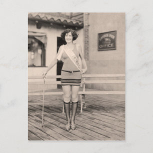Vintage-Badeanzüge Postkarte - 1780182-4