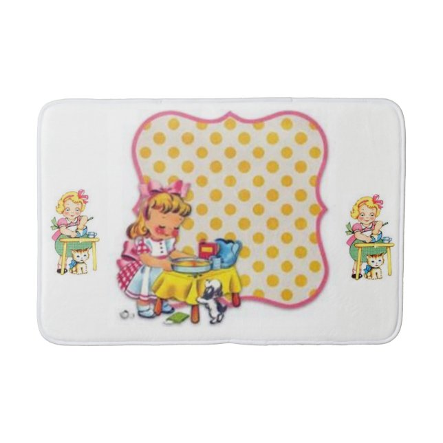 Vintage Badewanne Badematte (Vorderseite)