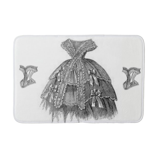 Vintage Badewanne Badematte (Vorderseite)