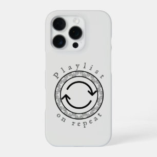 Vintage-Badge-Einfaches-Handytasche Wiedergabelis iPhone 16 Pro Hülle