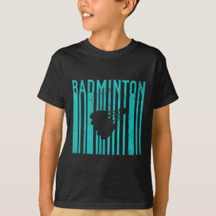 Vintage Badminton - Retro Badminton Spieler - Badm T-Shirt