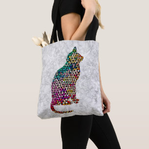 Vintage Bag-Tasche im Glasstil