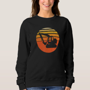 Vintage Bagger 70er 80er Retro Sonnenuntergang Sweatshirt