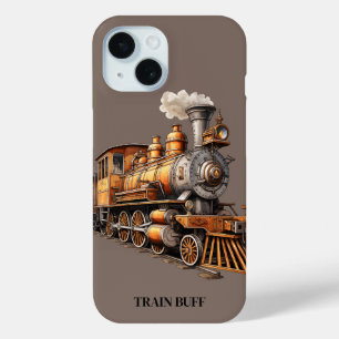 Vintage Bahn-Motor mit individueller Anpassung Case-Mate iPhone Hülle