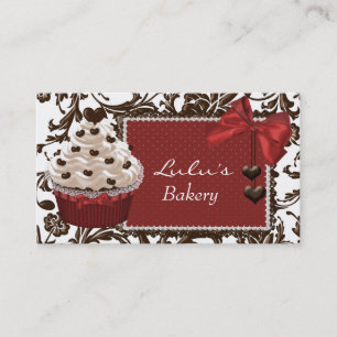 Vintage Bakery Business Card Visitenkarte