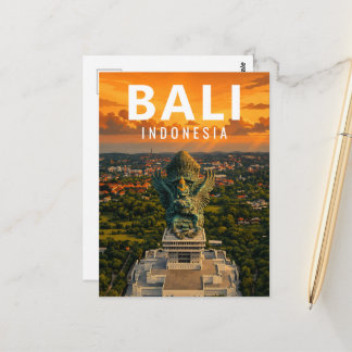 Vintage-Bali-Postkarte – Garuda Wisnu Kencana Postkarte