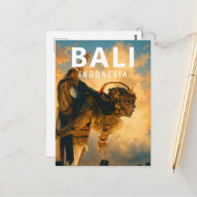 Vintage-Bali-Postkarte – Sapa Warang Ogoh-Ogoh