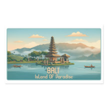 Vintage Bali Ulun Danu Beratan Seetempel Reise