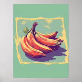Vintage Banane Poster