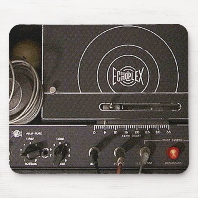Vintage Bandecho-Mausunterlage Mousepad (Vorne)