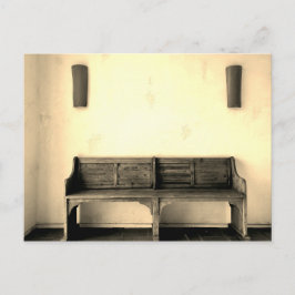 Vintage Bank Postkarte