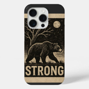 Vintage Bärenstärke Case-Mate iPhone Hülle