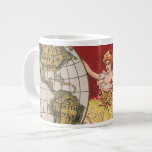 Vintage-Barnum-und-Bailey-Programmcover Jumbo-Tasse