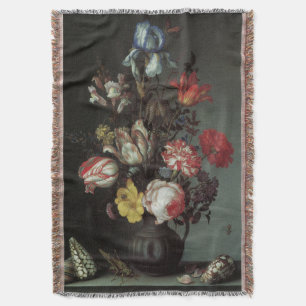 Vintage Barock-Blumen von Balthasar van der Ast Decke