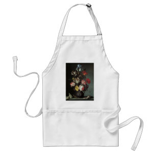 Vintage Barock-Blumen von Balthasar van der Ast Schürze