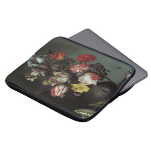 Vintage barocke Blume von Balthasar van der Ast Laptopschutzhülle