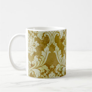 Vintage barocke Schmuckmuster Kaffeetasse