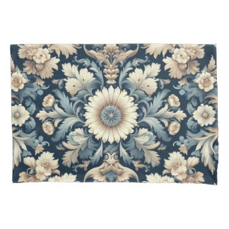 Vintage Baroque Floral Foliage Pillowcase Kissenbezug