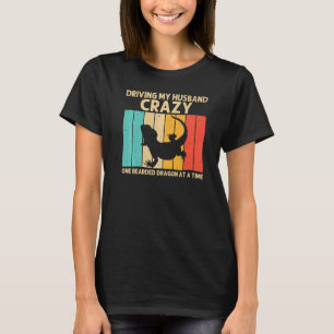 Vintage Bartagame für Frauen Mutter Reptil 1 T-Shirt