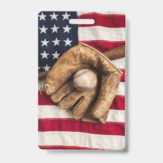 Vintage Baseball Ausweis