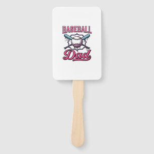 Vintage Baseball Dad Gravur T-Shirt Design (2)_ Fächer