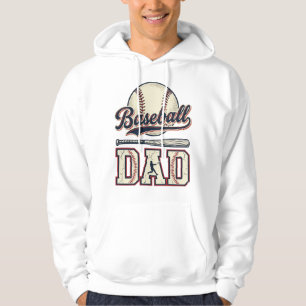 Vintage Baseball Dad Vektor-Shirt-Design_1 Hoodie