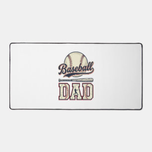 Vintage Baseball Dad Vektor-Shirt-Design_1 Schreibtischunterlage