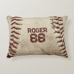 Vintage Baseball Dekokissen