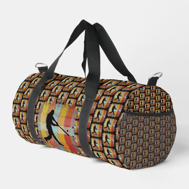 Vintage Baseball Duffle Bag (Rechte Ecke)