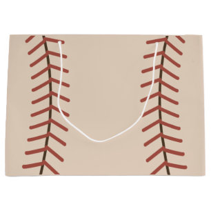Vintage Baseball-Geschenktasche Große Geschenktüte