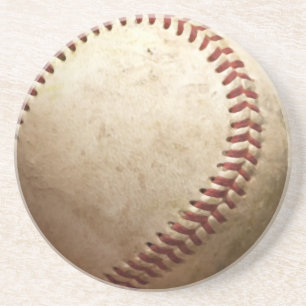 Vintage Baseball Getränkeuntersetzer