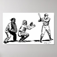 Vintage Baseball-Grafik